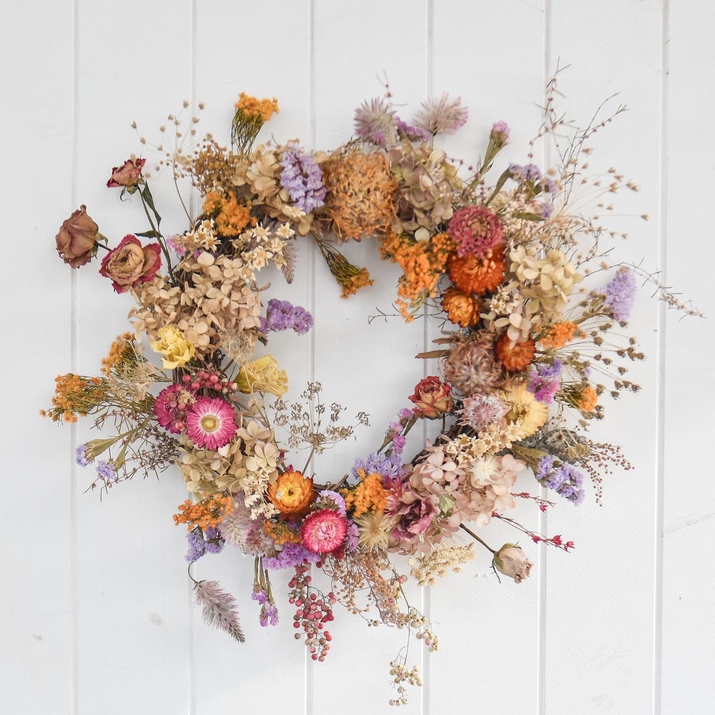 'Colour Pop' Everlasting Wreath