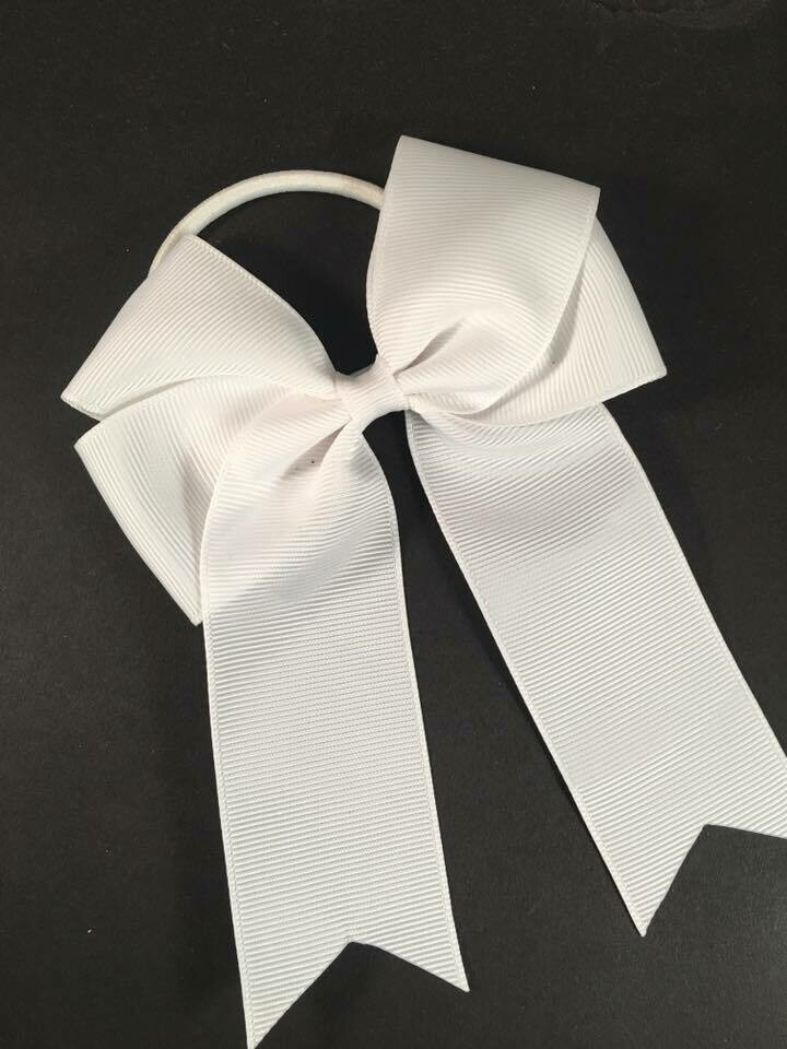 4.5&quot; School Cheer bow (various colours)