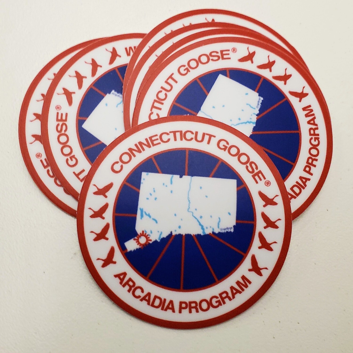 Connecticut Goose Arcadia Program Sticker (3 inches)