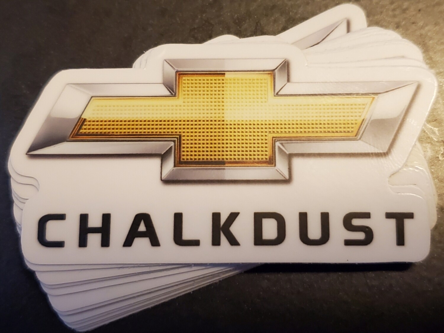 Chalkdust Sticker 3 inches vinyl