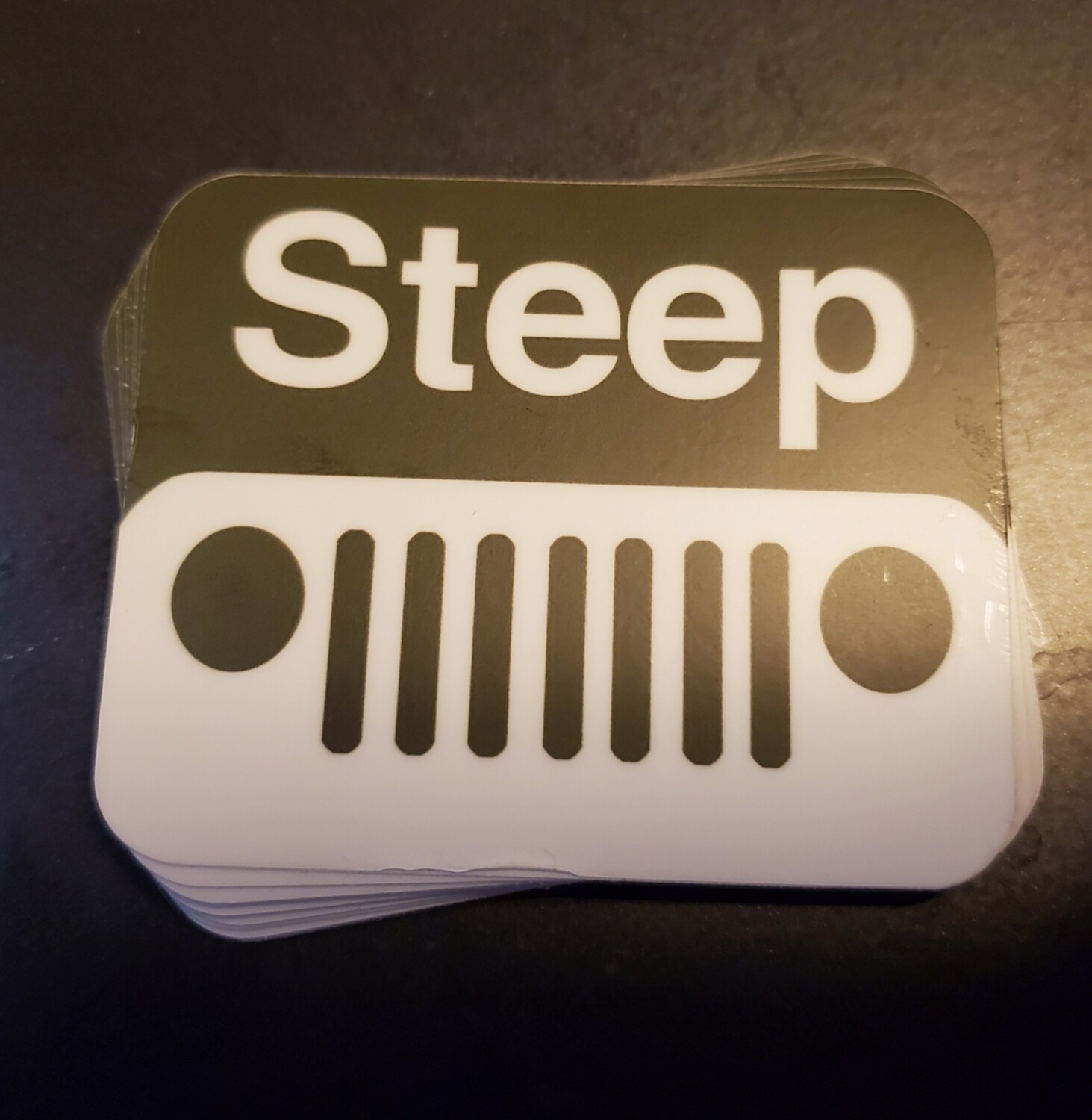 Steep Sticker 3 inch vinyl