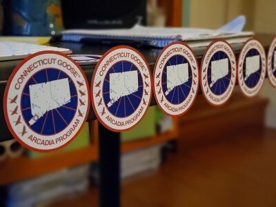 Connecticut Goose Arcadia Program Magnet - 3 inches