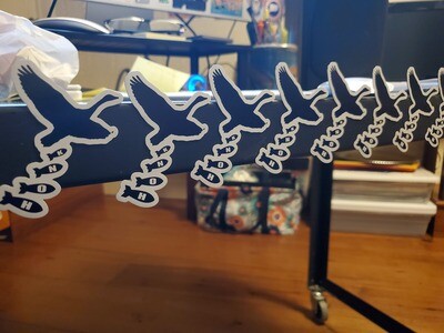 Goose Bombs Magnet - 3 inches
