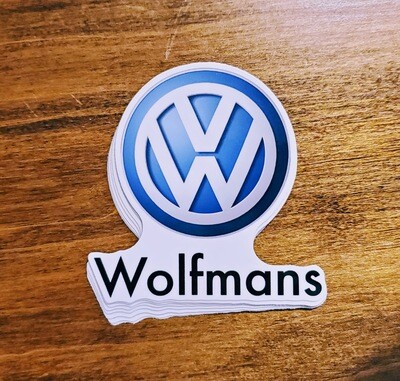 Wolfmans Sticker