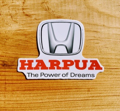 Harpua Power of Dreams Sticker