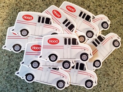 Hood Truck Sticker