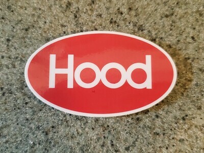 Hood Logo Sticker