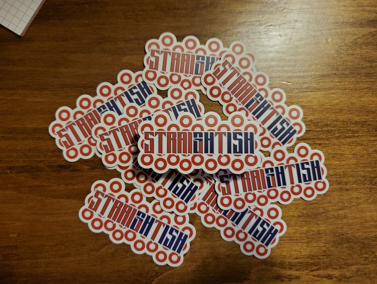 Straightish Sticker
