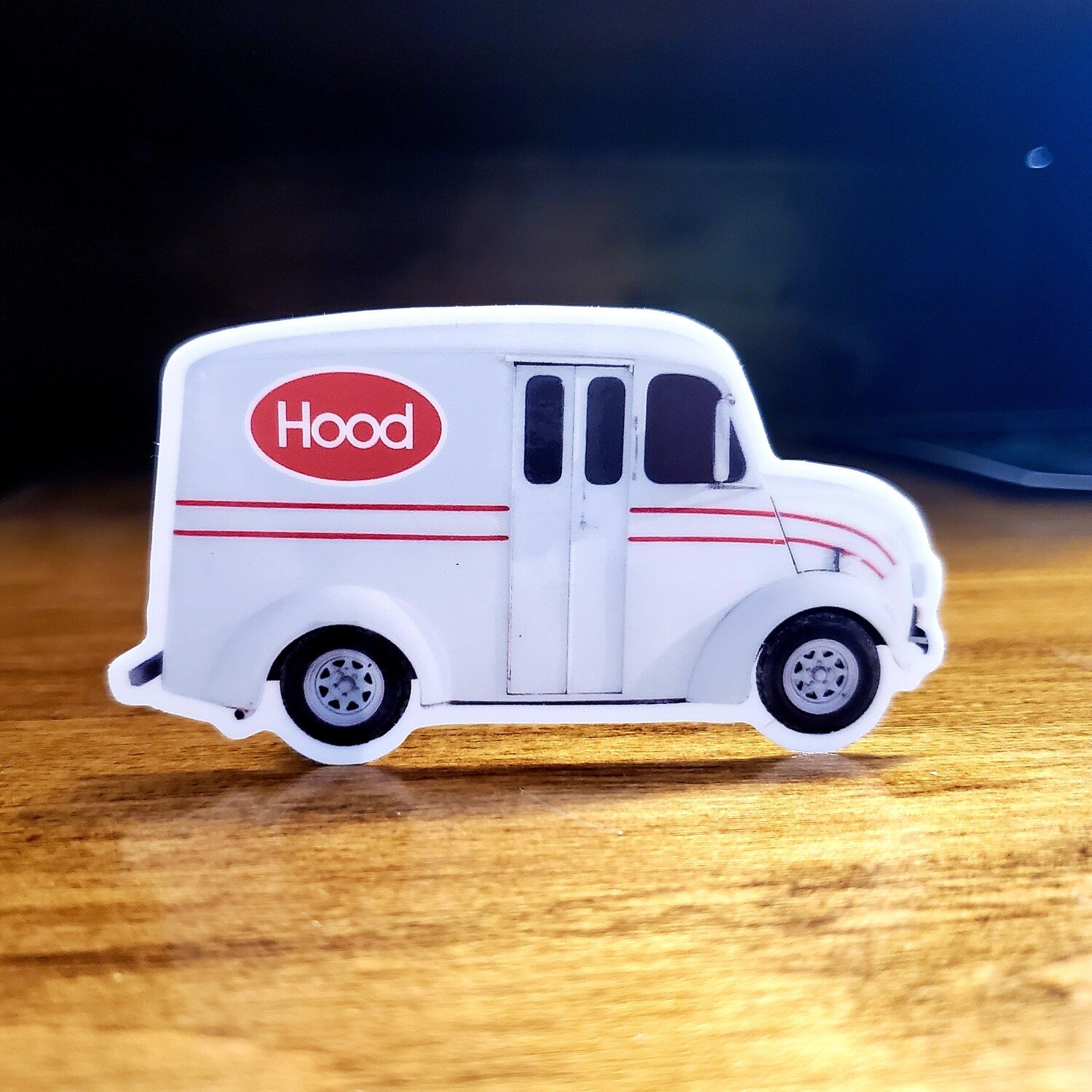 Hood Truck Sticker