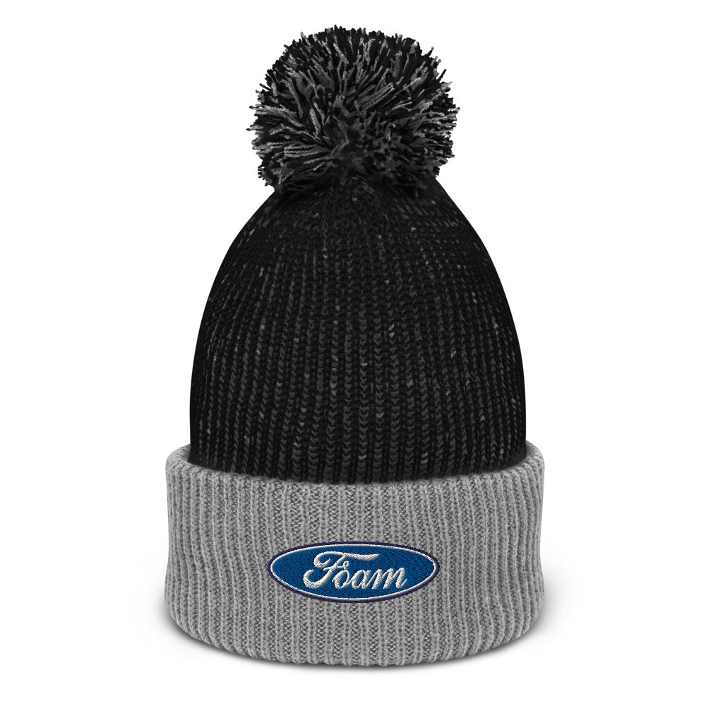 Foam Pom Pom Beanie