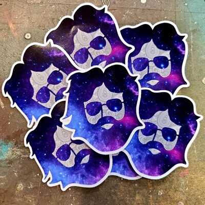 Jerry in Space Sticker