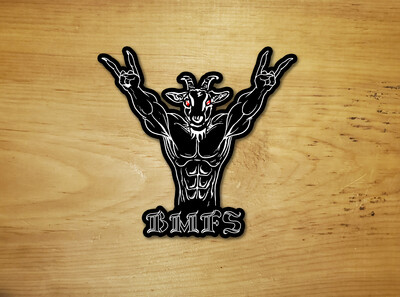 BMFS Murray the Goat sticker - 3 inches