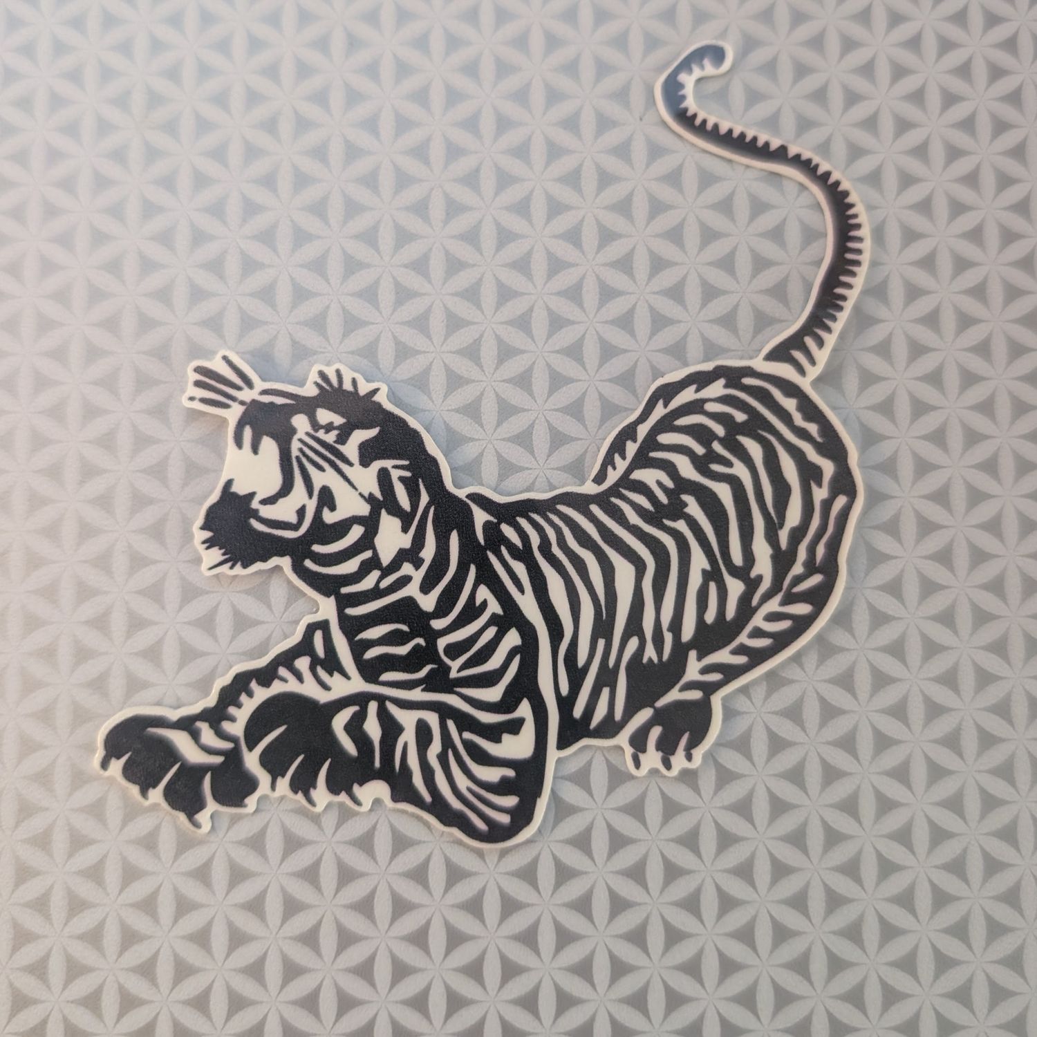 Tiger Temporary Tattoo - 4 inches