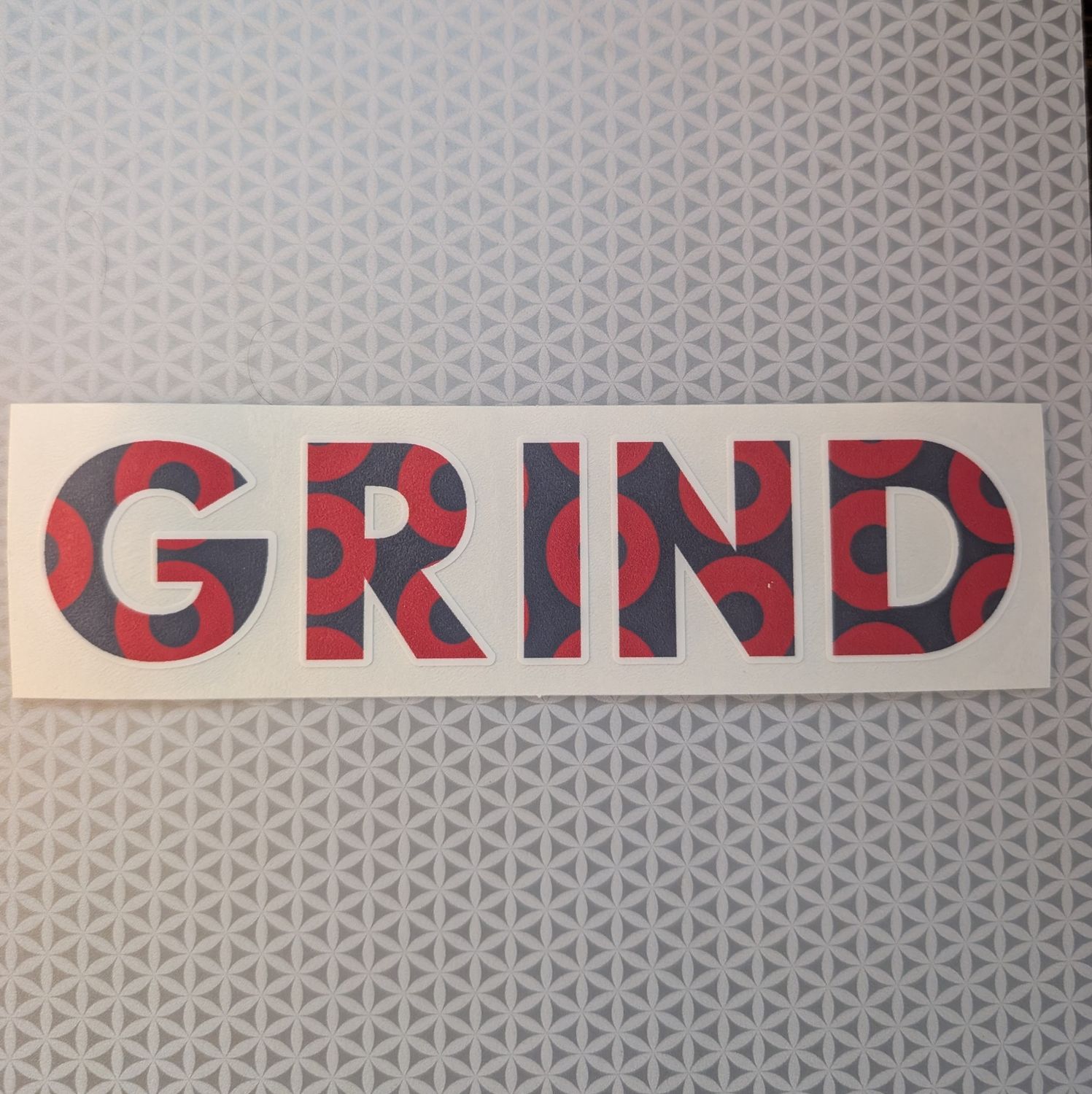 GRIND Transfer Sticker