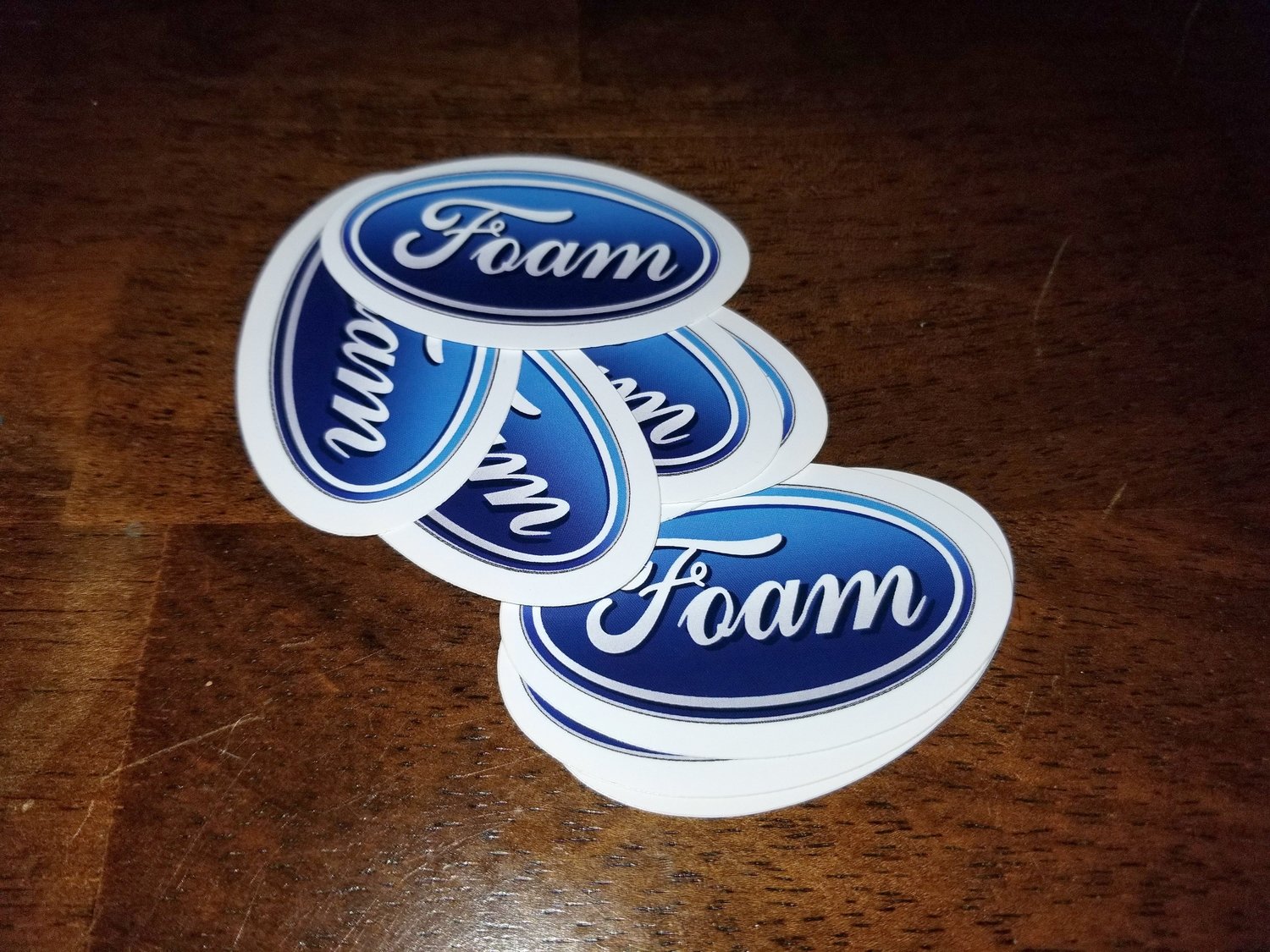 Foam sticker