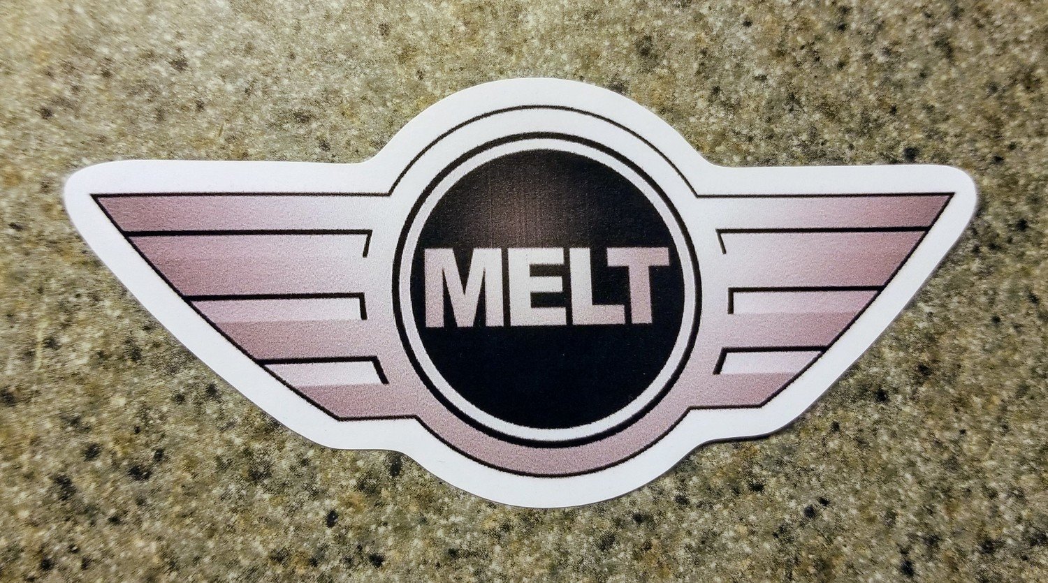 MELT Sticker