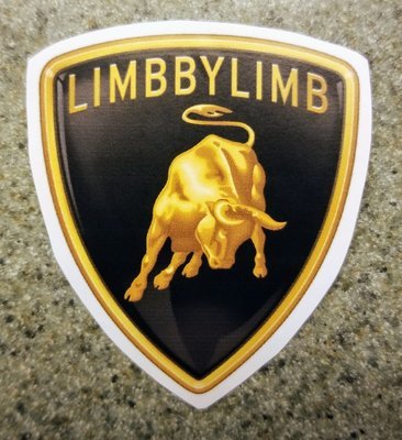 Limb by Limb sticker