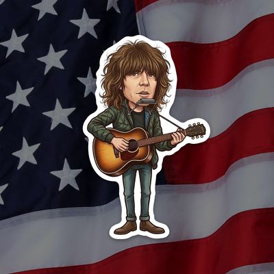 Jesse Welles Sticker - 3 inches