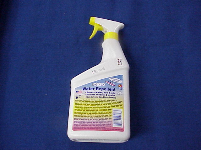 Iosso Water Repellant – Canvas Waterproofing Treatment (Indoor/Outdoor) 32 Oz.