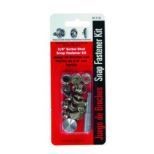 3/8" screw stud Snap fastener kit