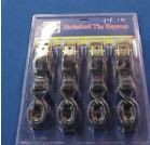 Ratchet tie down 4 Pack 1&quot; x 12&#39;