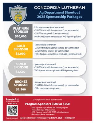 Silver Shootout Sponsor