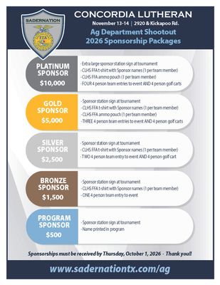 Sponsorships