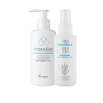 Hydrafine Cleanser 150ml + Hydrafine Freshener 100ml Hydrafine Cleanser 150ml + Hydrafine Freshener 100ml