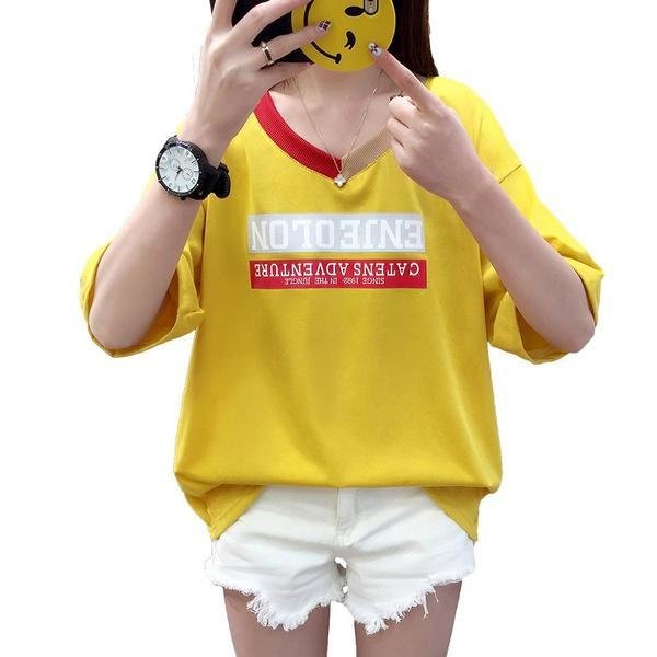 Fashion V short sleeved T-shirt