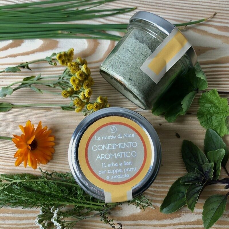 CONDIMENTO AROMATICO | Sale alle 11 ERBE & FIORI