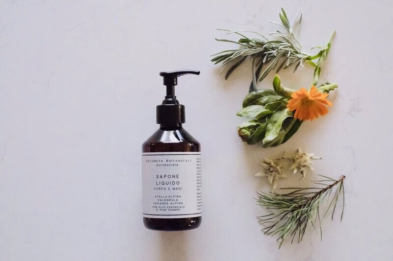 HAND AND BODY WASH | Liquid soap with Alpine Herbs