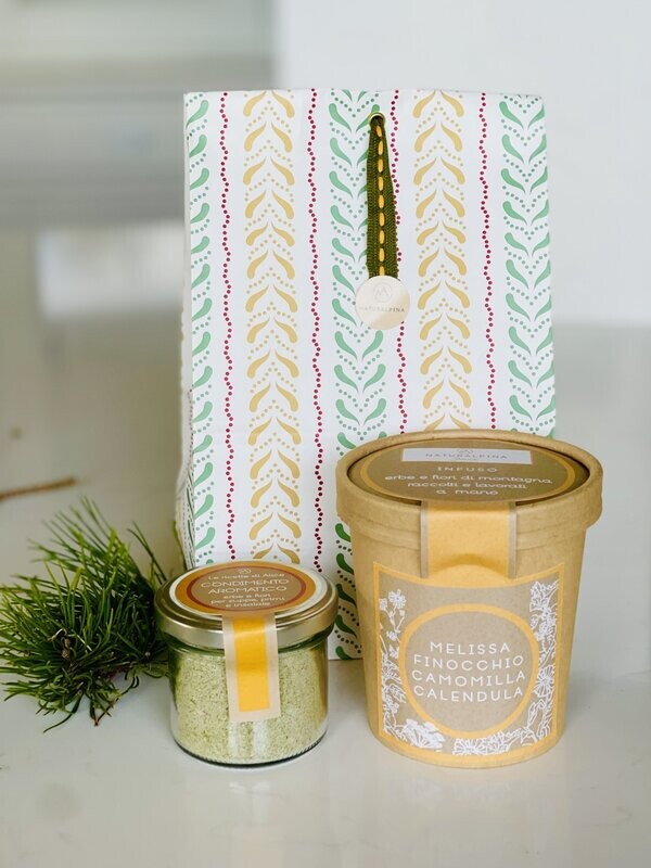 VASO INFUSO E CONDIMENTO AROMATICO