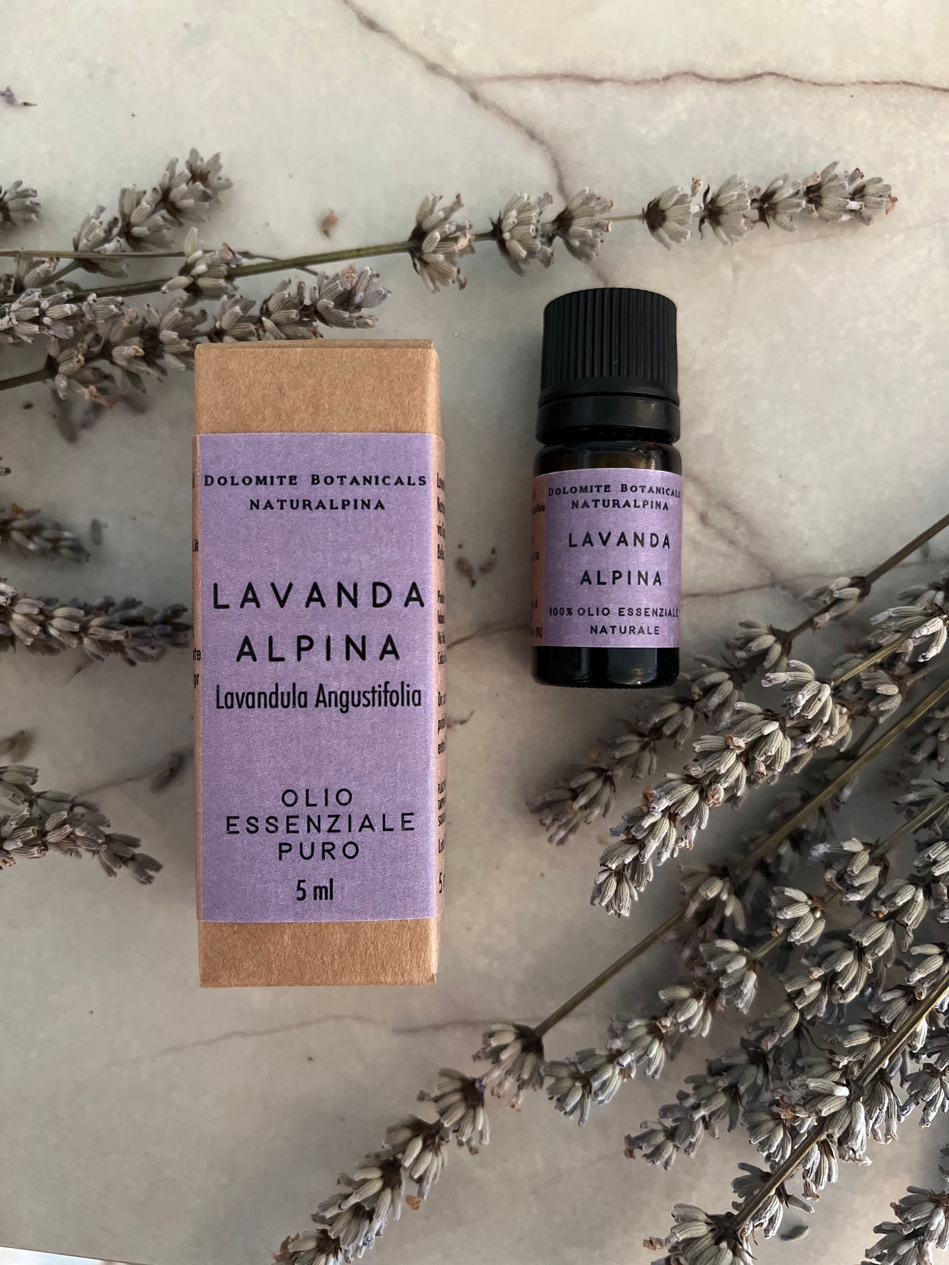 OLIO ESSENZIALE DI LAVANDA ALPINA 5ML
