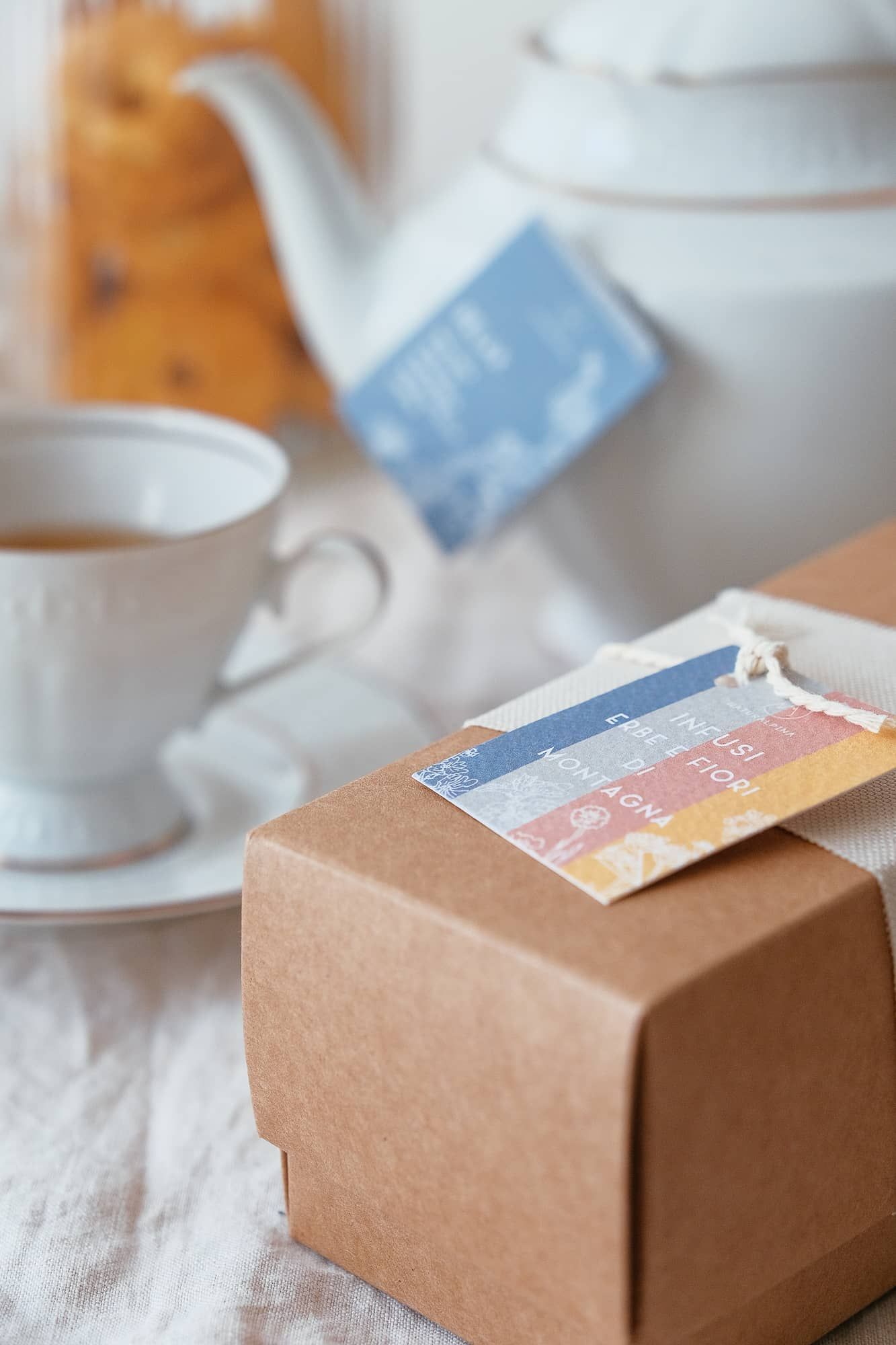 BOX DEGUSTAZIONE INFUSI in filtri con erbe e fiori 100% naturali