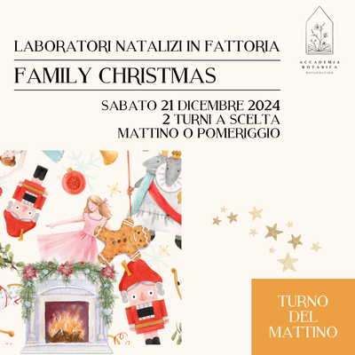 Laboratori Natalizi in fattoria | Family Christmas (TURNO MATTINO)