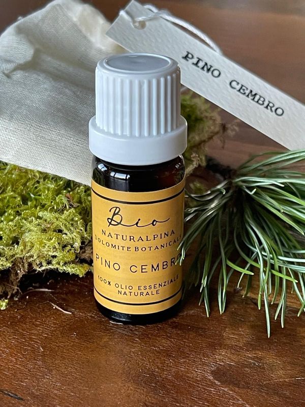 SWISS PINE ESSENTIAL OIL 100% natural, from the Dolomites (10 ml)