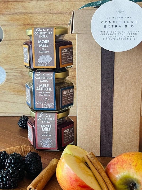 LE BOTANICHE - TRIS DEGUSTAZIONE Confetture extra biologiche