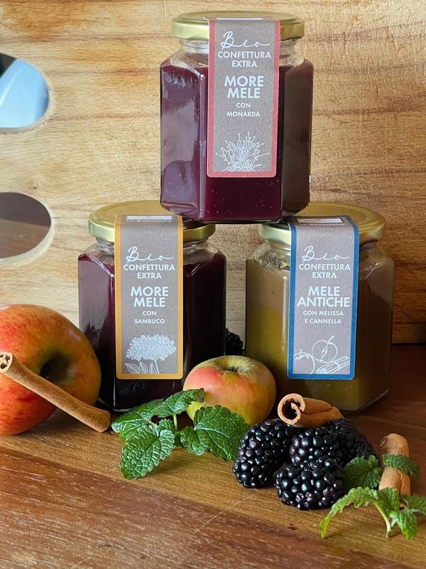 BIO CONFETTURA EXTRA MORE MELE SAMBUCO | Le Botaniche