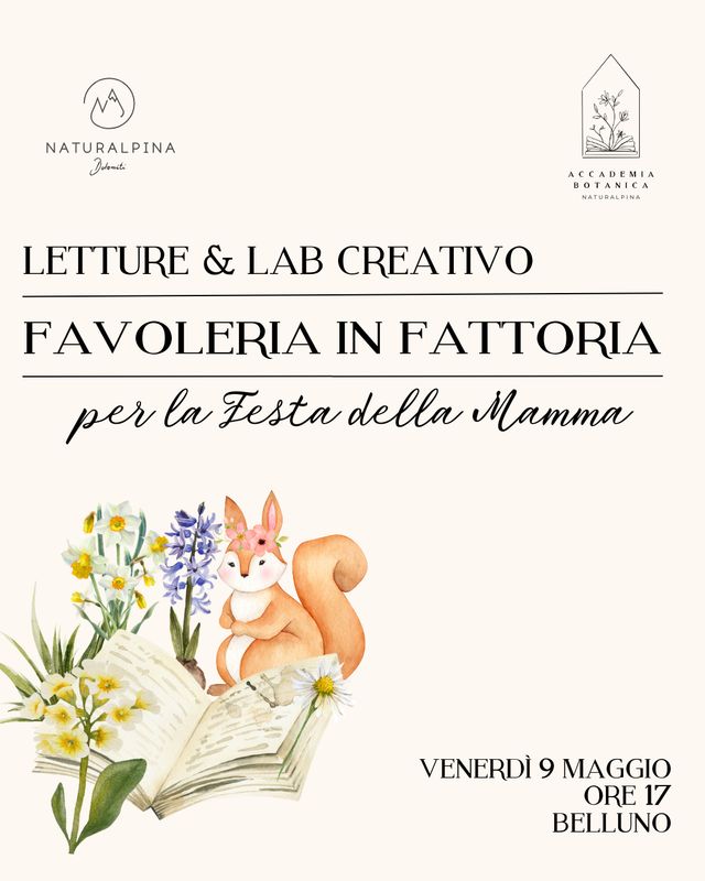 Favoleria per la Festa della Mamma | Letture animate & laboratorio creativo