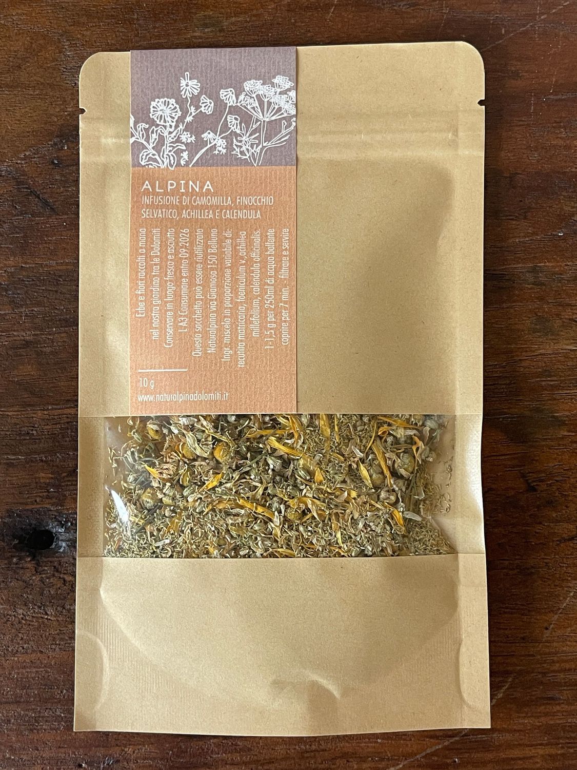 INFUSO ALPINO IN ASTUCCIO