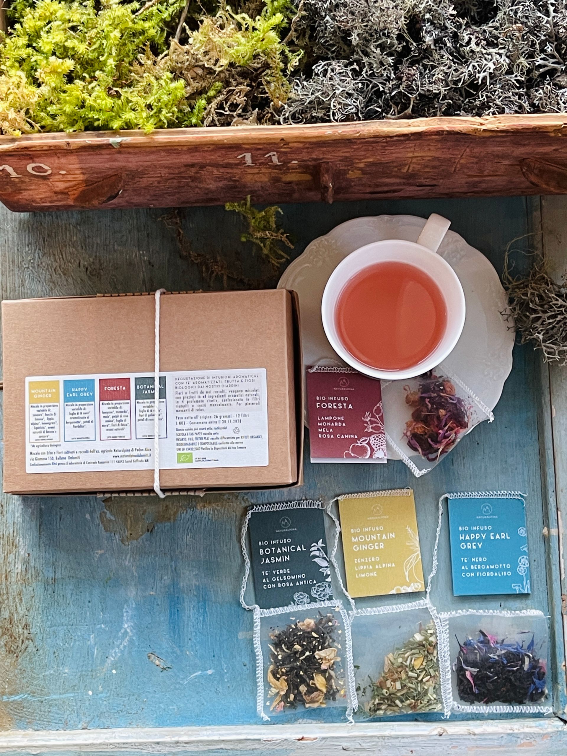 COFANETTO HERB TEA AROMATICI BIO