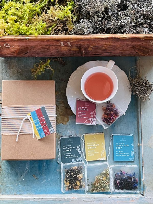 COFANETTO HERB TEA AROMATICI BIO COFANETTO HERB TEA AROMATICI BIO