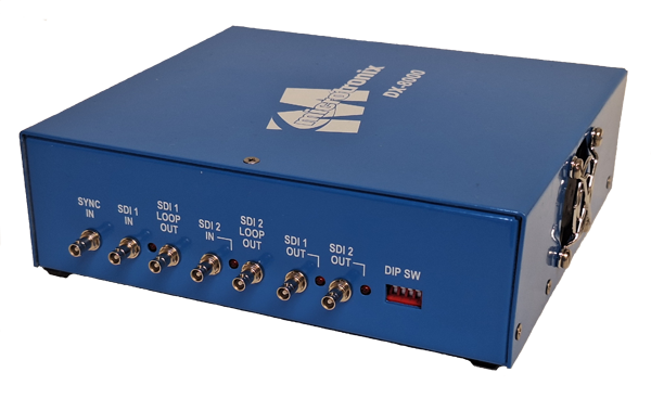 DX-8000 - 12G-SDI 4K Dual-channel Text & Graphics Overlay Inserter with PIP and PAP Display
