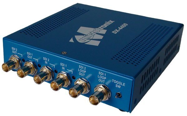 DX-4400 - 3G-SDI Dual-channel Text & Graphics Overlay Inserter with PIP and PAP