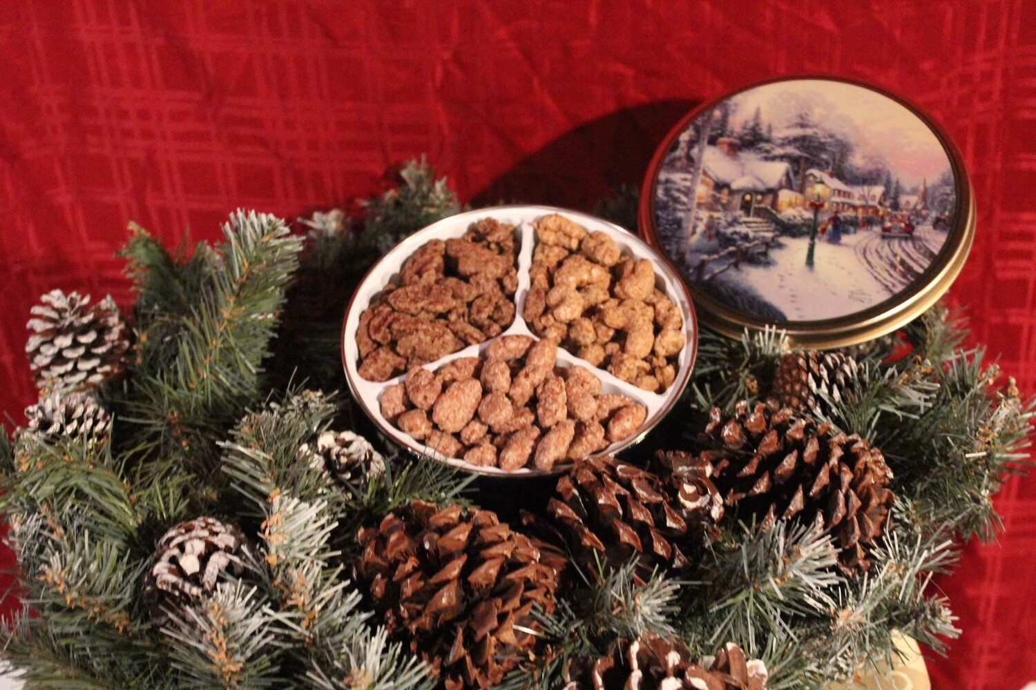 Christmas Holiday 3-way tin