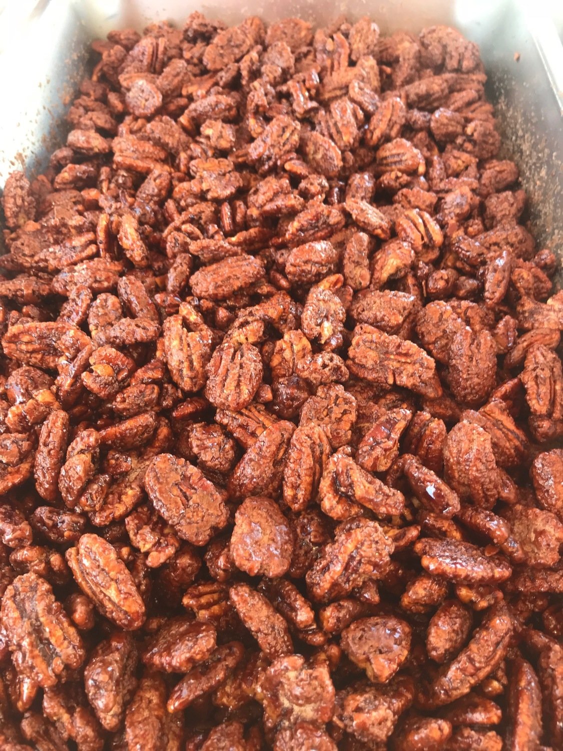 Bavarian Roasted Pecans - Small cone