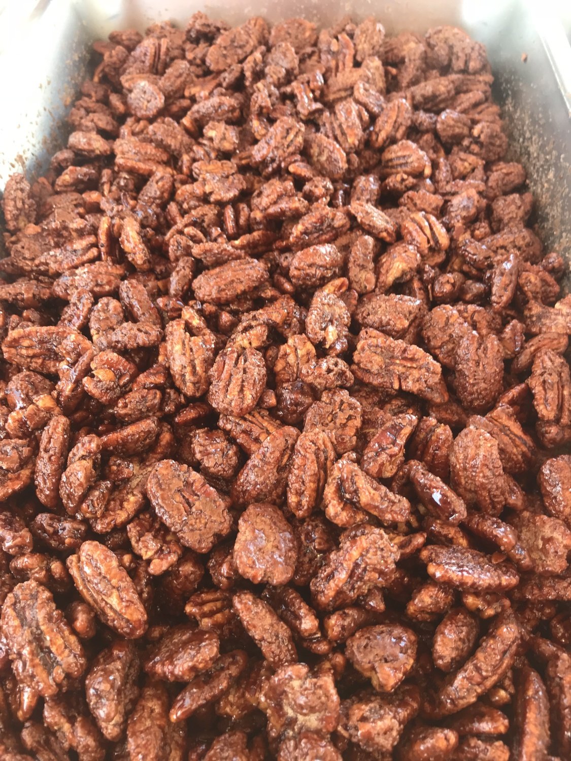 Bavarian Roasted Pecans - Large cone