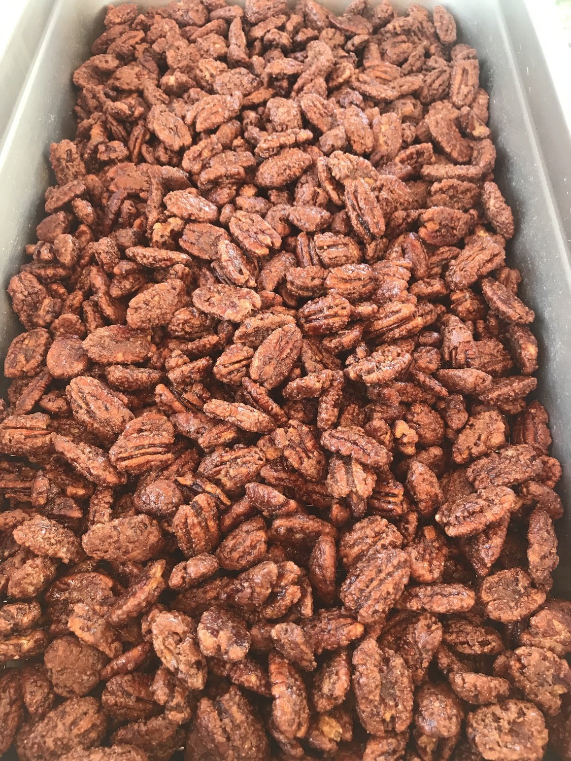 Butter Toffee Roasted Pecans - Small cone