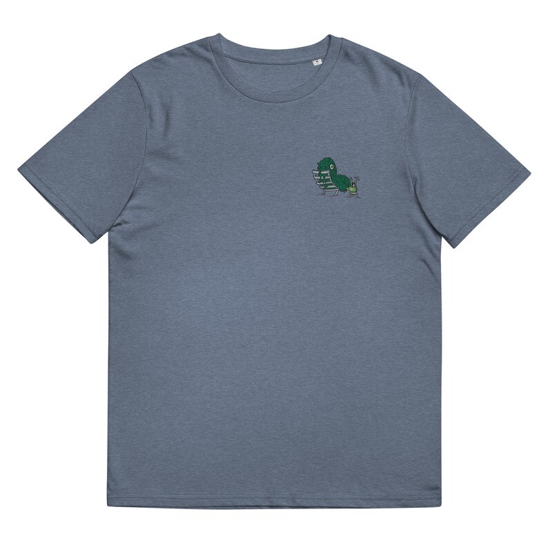 Small Embroidered Sven Unisex organic cotton t-shirt