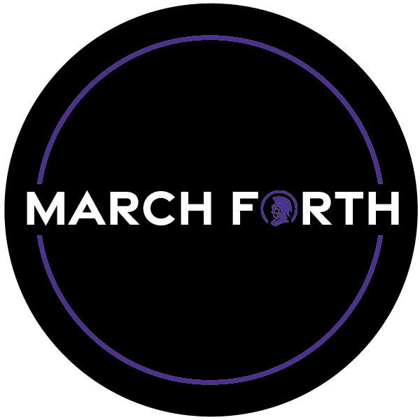 March Forth Sticker